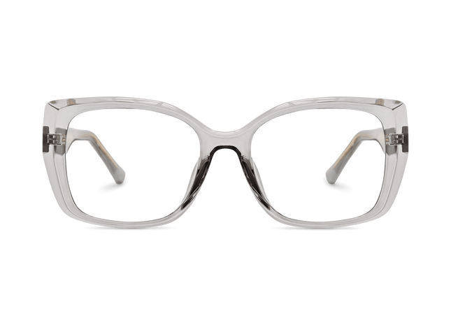 Eydology Leif Transparent Grey Glasses 2