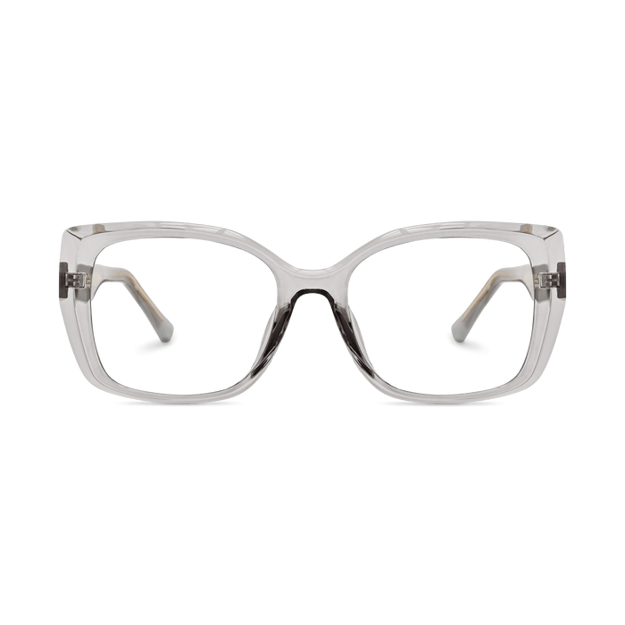Eydology Leif Transparent Grey Glasses 2
