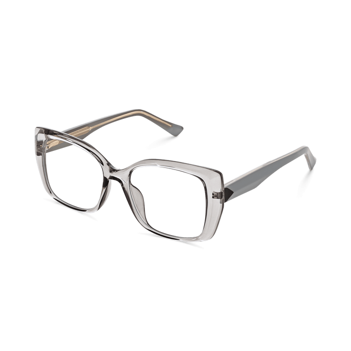 Eydology Leif Transparent Grey Glasses 3
