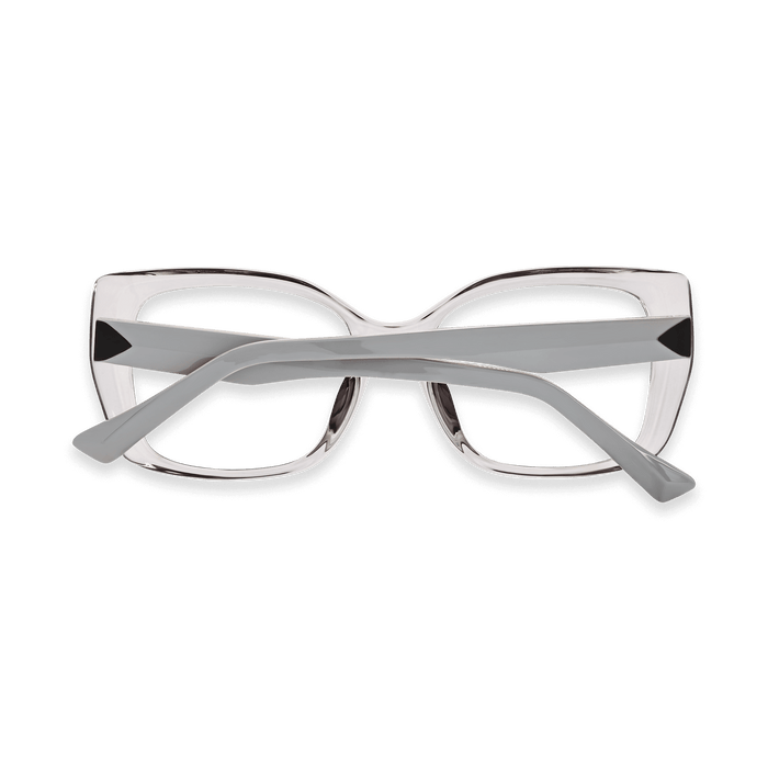 Eydology Leif Transparent Grey Glasses 4