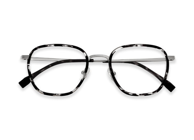 Eydology Leighton Black Demi/Gun Glasses 1
