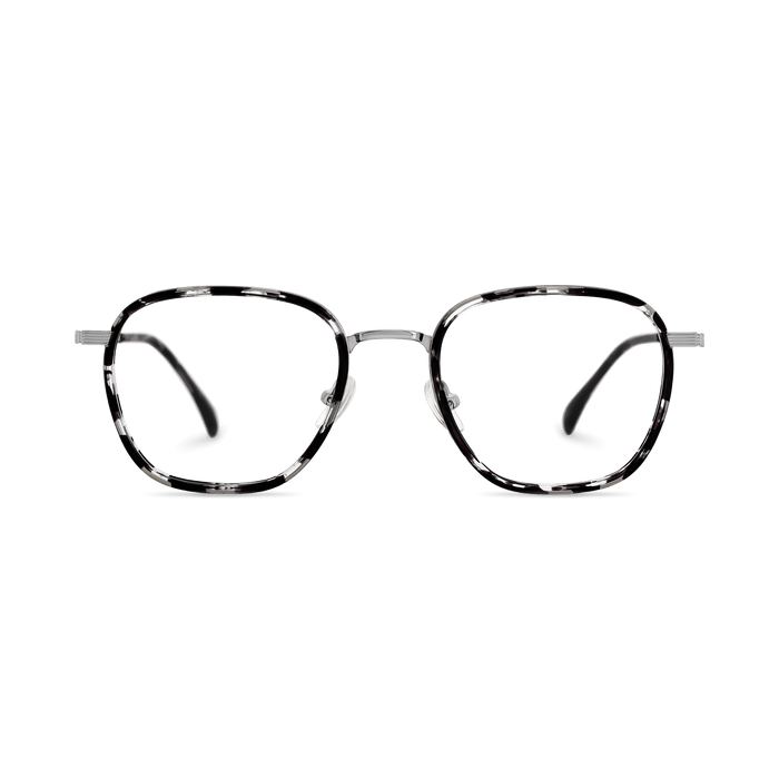 Eydology Leighton Black Demi/Gun Glasses 2