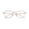 Eydology Leighton Clear White/Rose Gold Glasses 1