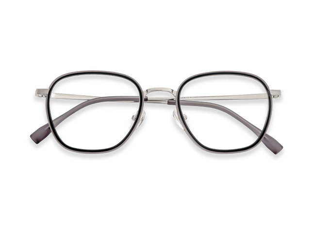 Eydology Leighton Purple Grey Green/Silver Glasses 1