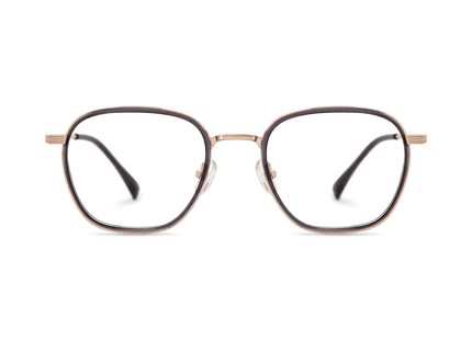 Eydology Leighton Purple Grey/Rose Gold Glasses 2