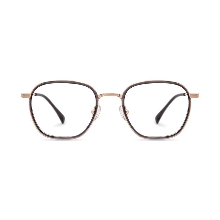 Eydology Leighton Purple Grey/Rose Gold Glasses 2