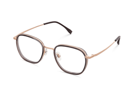 Eydology Leighton Purple Grey/Rose Gold Glasses 3