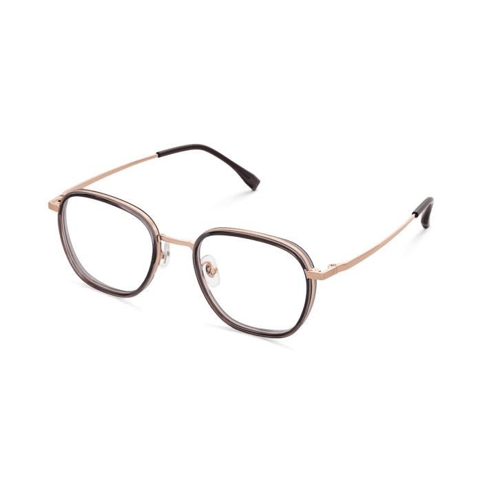Eydology Leighton Purple Grey/Rose Gold Glasses 3