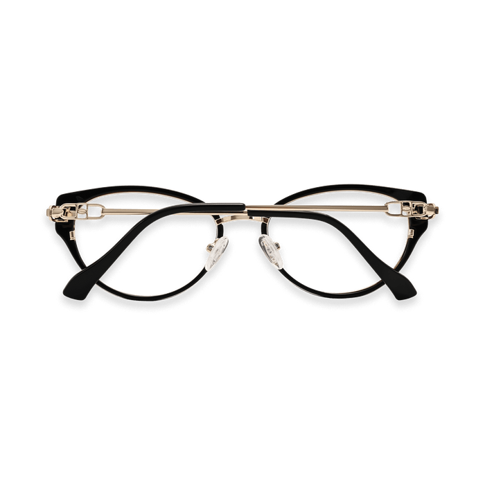 Eydology Leilani Black/Gold Glasses 4
