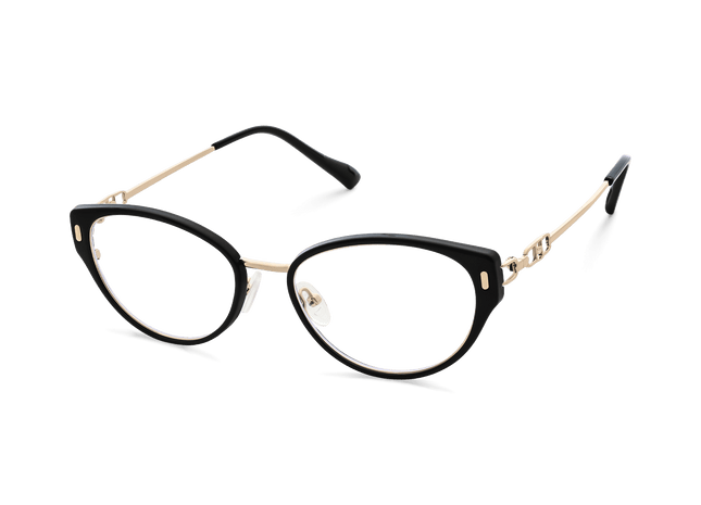 Eydology Leilani Black/Gold Glasses 5