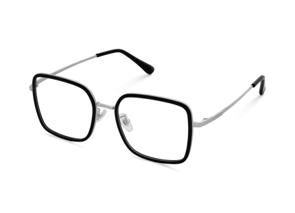 Eydology Leonel Black/Chrome Eyewear 2