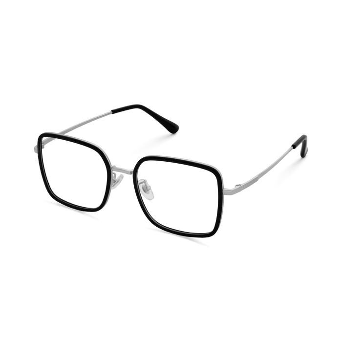 Eydology Leonel Black/Chrome Eyewear 2