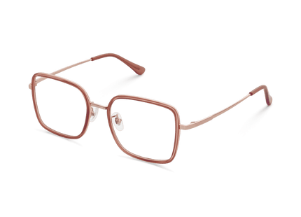 Eydology Leonel Orange Pink/Rose Gold Eyewear 2