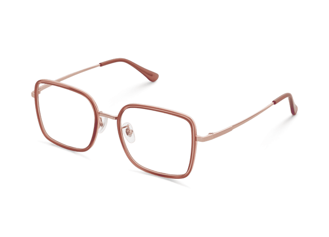 Eydology Leonel Orange Pink/Rose Gold Eyewear 2