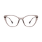 Eydology Lina Clear Light Grey Pink/Silver Glasses 2
