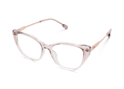 Eydology Lina Gradient Purple Pink/Rose Gold Glasses 3