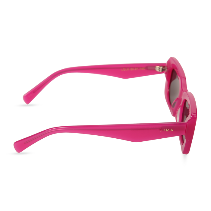 Eydology Lola Rose Frame Grey Lens Glasses 3