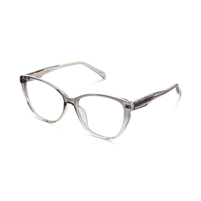 Eydology Lorelei Gradient Grey Brown Glasses 3