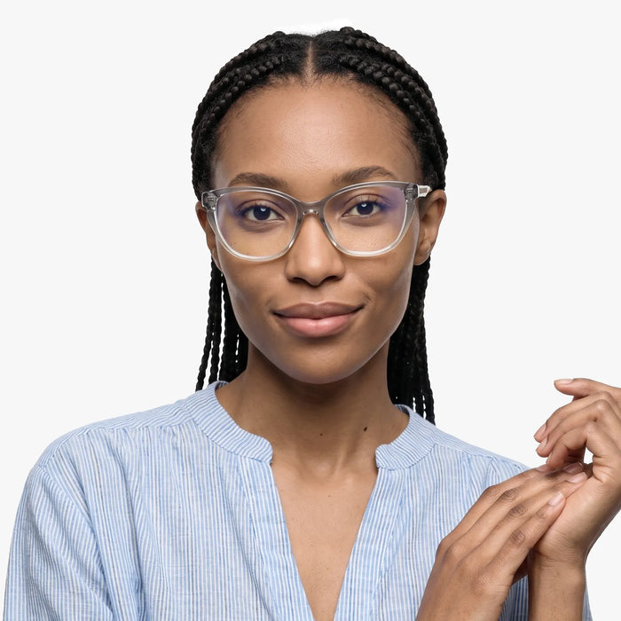Eydology Lorelei Gradient Grey Brown Glasses 3