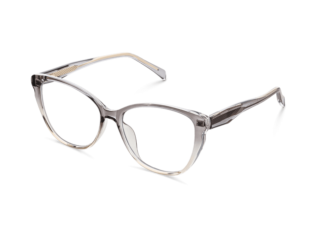 Eydology Lorelei Gradient Grey Brown Glasses 5