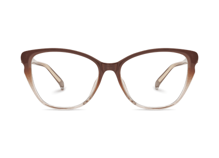Eydology Lorelei Gradient Reddish Brown Glasses 2