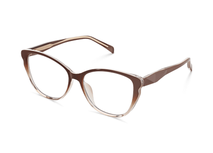 Eydology Lorelei Gradient Reddish Brown Glasses 3
