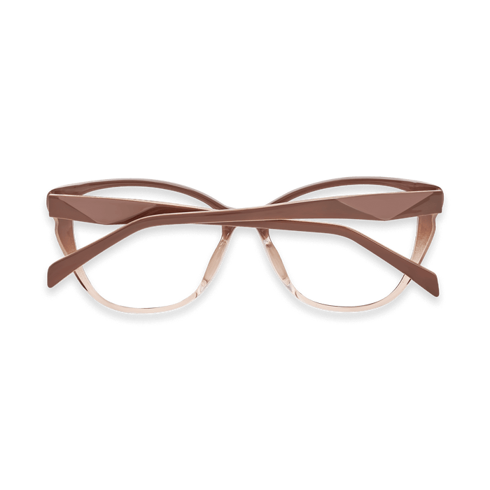 Eydology Lorelei Gradient Reddish Brown Glasses 4