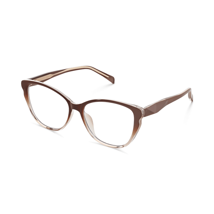 Eydology Lorelei Gradient Reddish Brown Glasses 5
