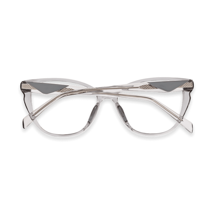 Eydology Lorelei Transparent Grey Glasses 6
