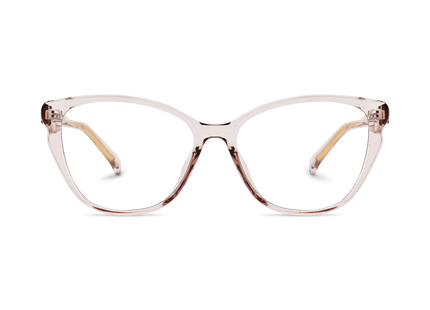 Eydology Lorelei Transparent Pink Glasses 2