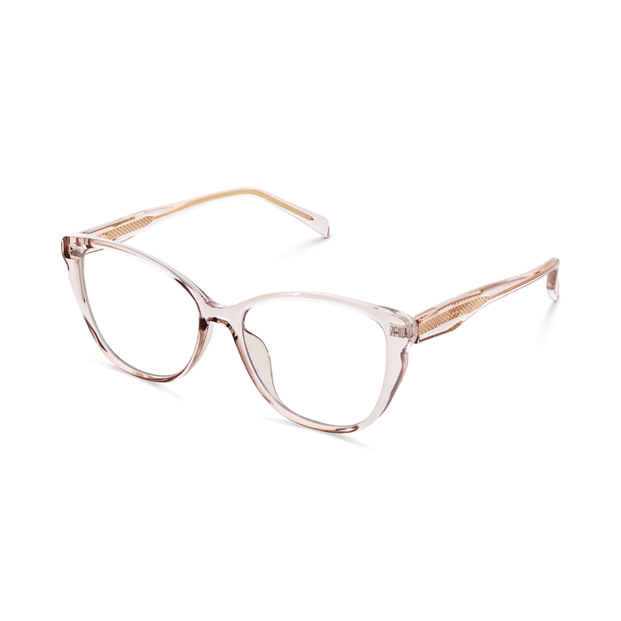 Eydology Lorelei Transparent Pink Glasses 5