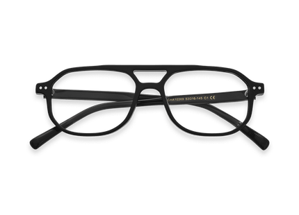 Eydology Lorenzo Black Glasses 1