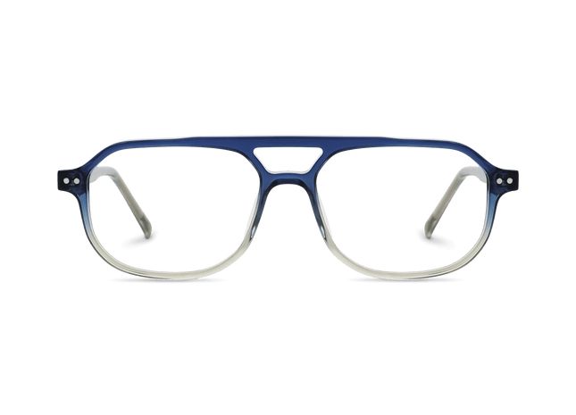 Eydology Lorenzo Gradual Blue Glasses 2