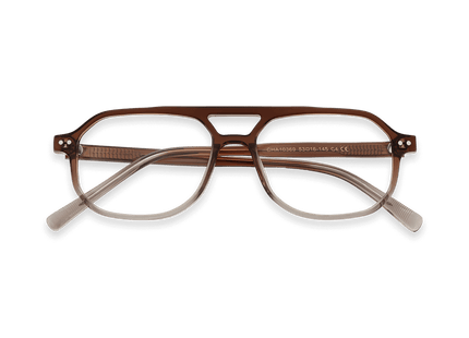 Eydology Lorenzo Gradual Brown Glasses 1