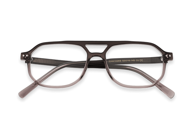 Eydology Lorenzo Gradual Grey Glasses 1