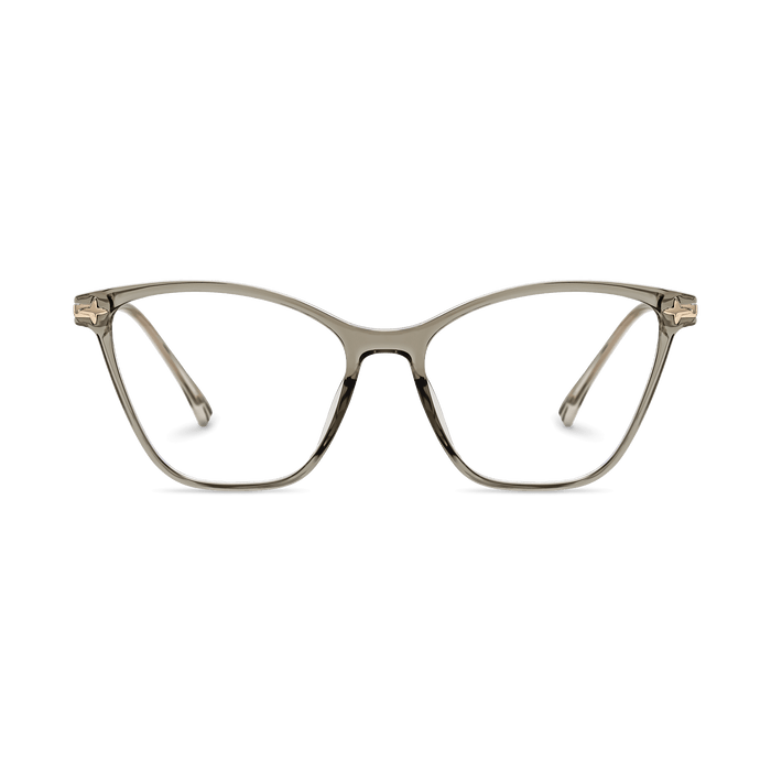 Eydology Louise Transparent Grass Green Glasses 2