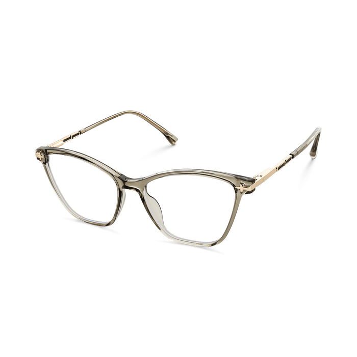 Eydology Louise Transparent Grass Green Glasses 3