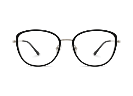 Eydology Luciana Black/Silver Glasses 2