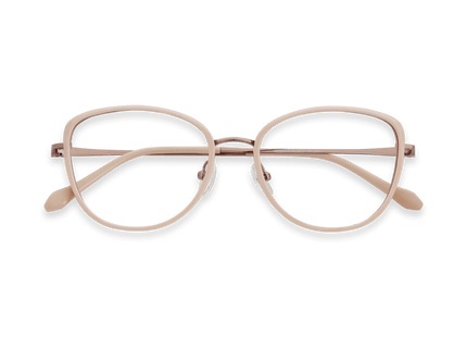 Eydology Luciana Milky Pink Glasses 1