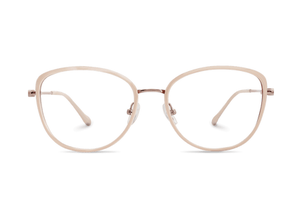 Eydology Luciana Milky Pink Glasses 2