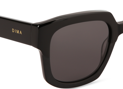 Eydology Luna Black Frame Grey Lens Sunglasses 4