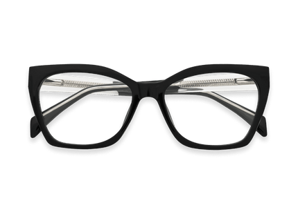 Eydology Maddox Black Glasses 1