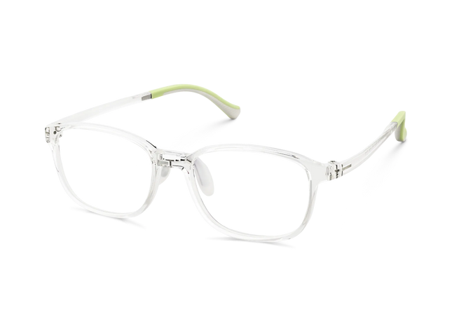 Eydology Maira Green Square Kids Glasses 3