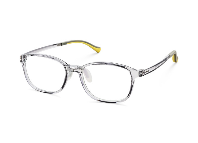 Eydology Maira Grey Square Kids Glasses 3