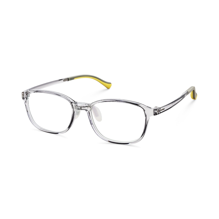 Eydology Maira Grey Square Kids Glasses 3