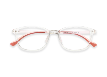 Eydology Maira Pink Square Kids Glasses 1