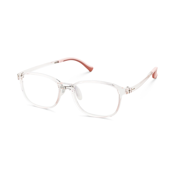 Eydology Maira Pink Square Kids Glasses 3