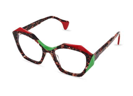 Eydology Makai Floweral Tortoise Glasses 2