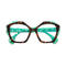 Eydology Makai Green Tortoise Glasses 3
