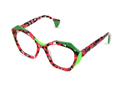 Eydology Makai Shiny Red Tortoise Glasses 2